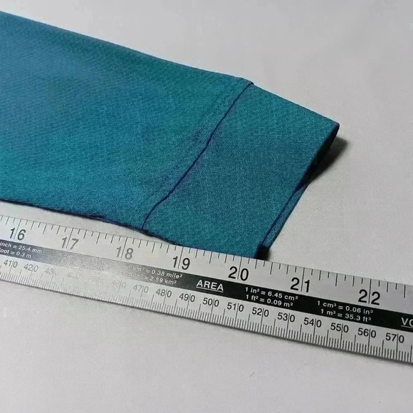 Under Armour long sleeve Performance polo. Men's size M - Picture 10 of 10